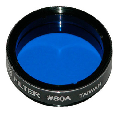 Фільтр кольоровий GSO №80А (світло-синій), 1.25'' (AD053) фото №1