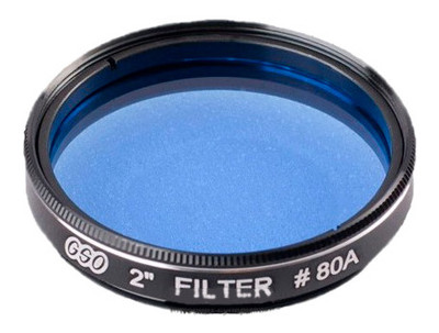 Фільтр кольоровий GSO №80А (світло-синій), 2'' (AD116) фото №1