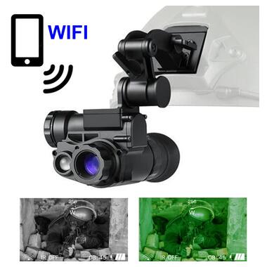 Монокуляр нічного бачення ПНО з wifi, 6Х зумом та кріпленням на шолом Nectronix NVG10 (100971) фото №1