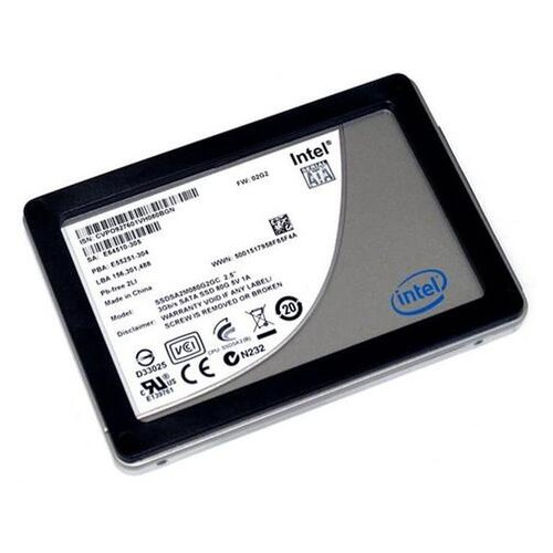 SSD накопитель 80GB Intel X25-M 2.5 SATAII MLC (SSDSA2M080G2GC) Refurbished фото №1