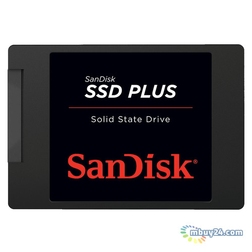 SSD накопичувач Sandisk Plus 480GB SATA (SDSSDA-480G-G26) фото №1