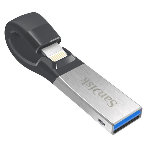 Накопитель SSD SanDisk 256GB iXpand Mini USB 3.0 /Lightning Apple (SDIX40N-256G-GN6NE) фото №2