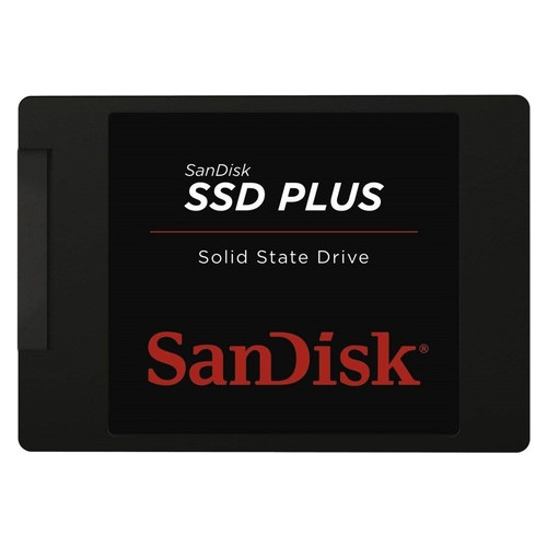 Накопитель SSD 240GB SanDisk SSD PLUS 2.5 SATAIII TLC (SDSSDA-240G-G26) фото №1