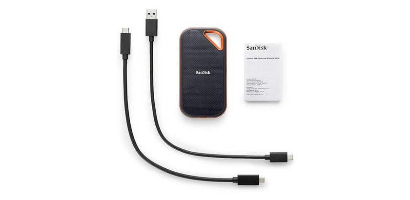 Портативний SSD SanDisk USB 3.2 Gen 2x2 E81 2TB (SDSSDE81-2T00-G25) фото №3