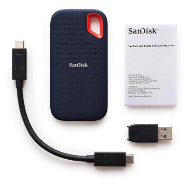 SSD накопичувач зовнішній SanDisk Extreme Portable V2 4Tb Black (SDSSDE61-4T00-G25) фото №4