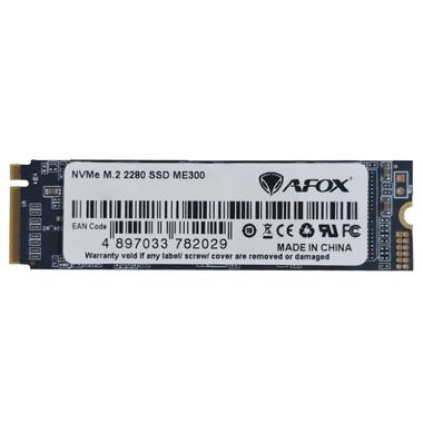 SSD накопичувач 1TB AFox ME300 M.2 2280 PCIe NVMe Gen 3x4 3D TLC NAND, Retail (ME300-1000GN) фото №1