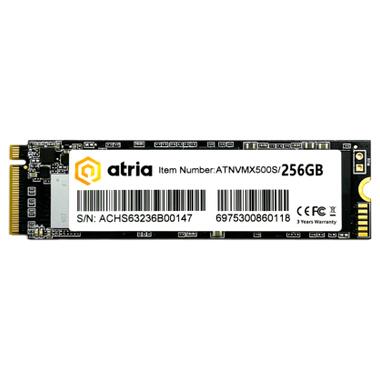 Накопичувач SSD M.2 2280 256GB X500S ATRIA (ATNVMX500S/256) фото №1