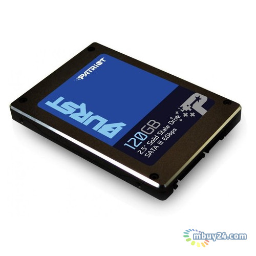 SSD накопитель Patriot Burst 120GB 2.5 SATAIII 3D TLC (PBU120GS25SSDR) фото №1