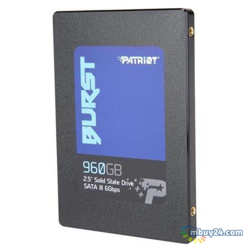 SSD накопичувач Patriot Burst 2.5 SATAIII 960GB (PBU960GS25SSDR) фото №2