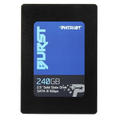 Накопитель SSD 240GB Patriot Burst 2.5 SATAIII 3D TLC (PBU240GS25SSDR) фото №1