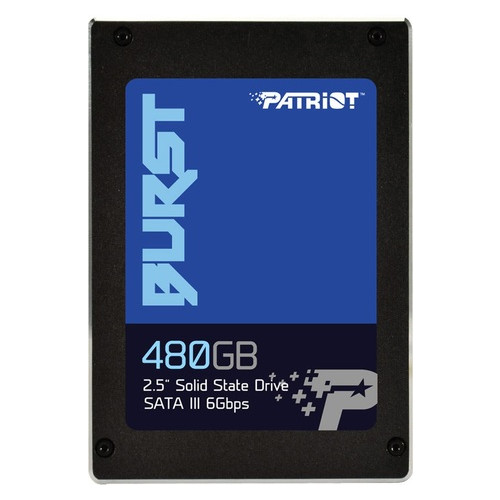 Накопитель SSD 480GB Patriot Burst 2.5 SATAIII 3D TLC (PBU480GS25SSDR) фото №1