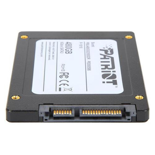 Накопитель SSD 2.5 480GB Patriot (PBU480GS25SSDR) (PBU480GS25SSDR) фото №3