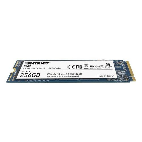 SSD накопичувач 256GB Patriot P300 M.2 2280 PCIe NVMe 3.0 x4 TLC (P300P256GM28US) фото №3