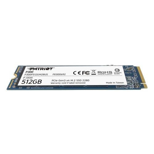SSD накопичувач 512GB Patriot P300 M.2 2280 PCIe NVMe 3.0 x4 TLC (P300P512GM28US) фото №4