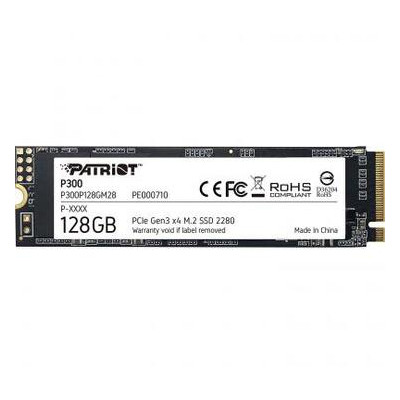 Накопичувач SSD Patriot M.2 2280 128GB (P300P128GM28) фото №1