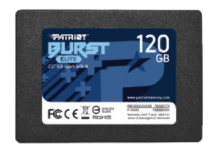 SSD накопичувач 120GB Patriot Burst Elite 2.5 SATAIII TLC (PBE120GS25SSDR) фото №1