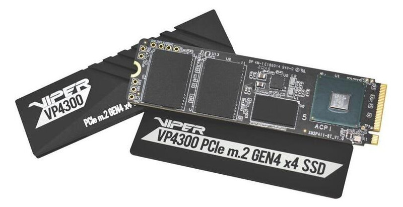 SSD накопичувач 1TB Patriot VP4300 M.2 2280 PCIe 4.0 x4 3D TLC (VP4300-1TBM28H) фото №3
