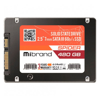 Накопичувач SSD Patriot 2.5 480GB (MI2.5SSD/SP480GB) фото №1