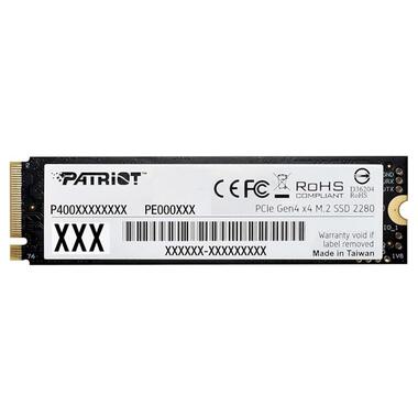 Накопичувач SSD 2TB Patriot P400 Lite M.2 2280 PCIe NVMe 4.0 x4 3D TLC (P400LP2KGM28H) фото №5