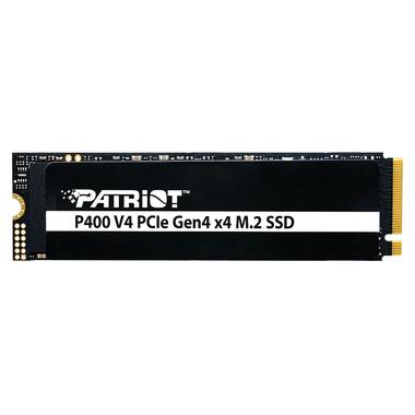 Накопитель SSD 1TB Patriot P400 V4 M.2 2280 PCIe NVMe 4.0 x4 TLC (P400VP1TBM28H) фото №1