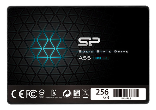 Накопитель SSD Silicon Power A55 256Gb SATAIII TLC (SP256GBSS3A55S25) фото №1