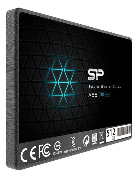 Накопичувач SSD Silicon Power 512Gb SATAIII TLC (SP512GBSS3A55S25) фото №2