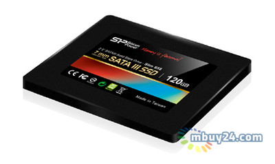 SSD-накопичувач Silicon Power Slim S55 120GB 2.5" SATAIII MLC (SP120GBSS3S55S25) фото №2