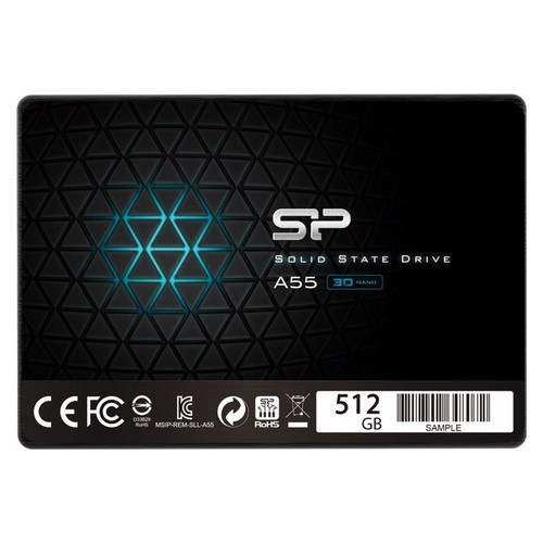 Накопичувач SSD Silicon Power Ace A55 512GB SP512GBSS3A55S25 фото №1