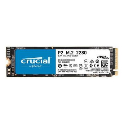 Накопитель SSD M.2 Crucial 1TB NVMe PCIe 3.0 x4 P2 2280 (CT1000P2SSD8) фото №1