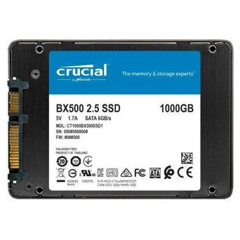 SSD накопичувач 2.5 Crucial BX500 1TB (CT1000BX500SSD1) фото №4