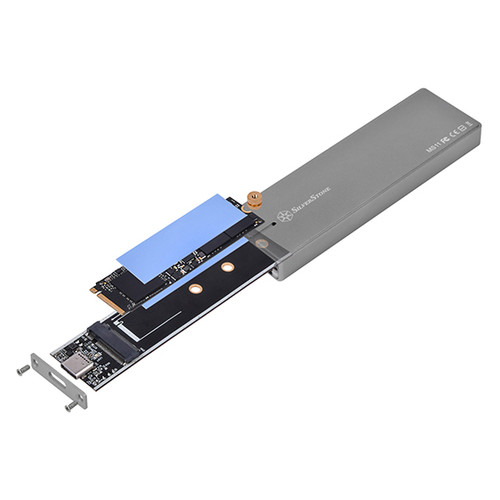 Портативный корпус Silver Stone USB 3.1 Gen 2 для SSD NVM (SST-MS11C) фото №5