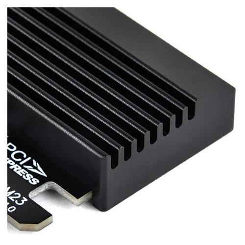 Адаптерна плата PCIe x4 для SSD m.2 SATA NVMe Thermal Solution (SST-ECM23) фото №3