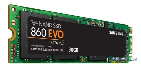 SSD накопичувач Samsung 860 Evo 500GB M.2 SATA MLC (MZ-N6E500BW) фото №3