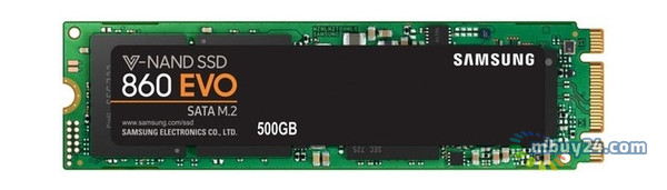 SSD накопичувач Samsung 860 Evo 500GB M.2 SATA MLC (MZ-N6E500BW) фото №1