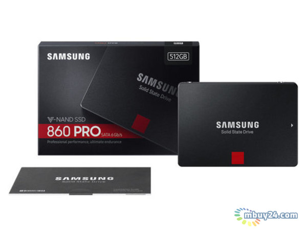 SSD накопичувач Samsung 860 Pro 512GB SATAIII MLC (MZ-76P512BW) фото №6