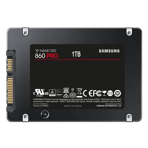 Накопители SSD Samsung 2.5 860 PRO 1TB (MZ-76P1T0BW) фото №2
