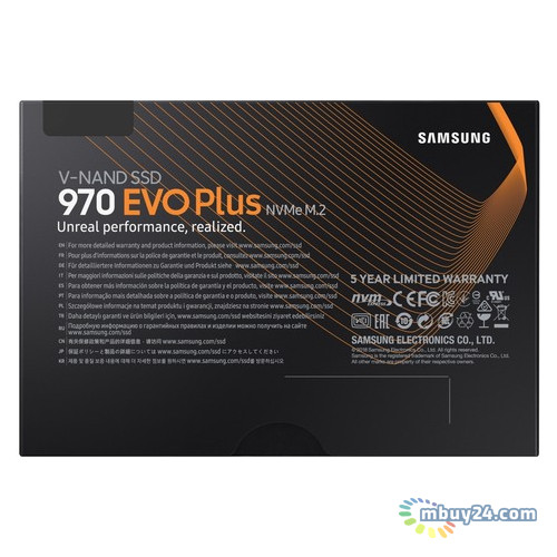 Накопичувач SSD M.2 Samsung 250GB 970 EVO PLUS (MZ-V7S250BW) фото №6