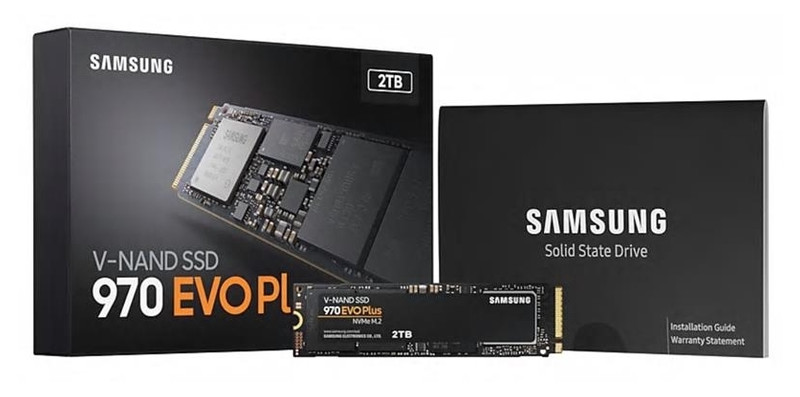 Твердотільний накопичувач SSD Samsung M.2 2TB 970 EVO PLUS NVMe PCIe 3.0 4x 2280 V-NAND 3-bit MLC (MZ-V7S2T0BW) фото №5