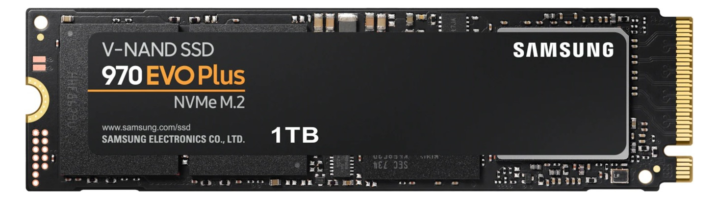 Накопичувач SSD 1TB Samsung 970 EVO Plus M.2 PCIe 3.0 x4 NVMe 3D TLC (MZ-V7S1T0BW) фото №1