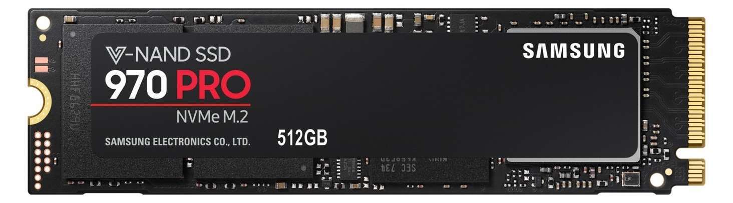 Накопитель SSD 512GB Samsung 970 PRO M.2 PCIe 3.0 x4 NVMe 3D MLC (MZ-V7P512BW)
