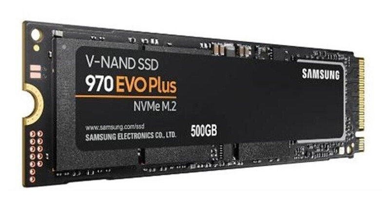 Накопичувач SSD 500GB Samsung 970 EVO Plus M.2 PCIe 3.0 x4 V-NAND MLC (MZ-V7S500BW) фото №4