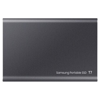 SSD накопичувач Samsung T7 1 TB Titan Gray (MU-PC1T0T/WW) фото №4