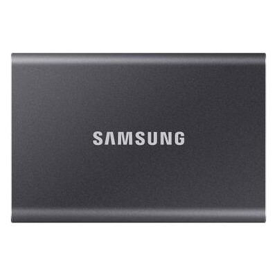 SSD накопичувач Samsung T7 500 GB Titan Gray (MU-PC500T/WW) фото №1