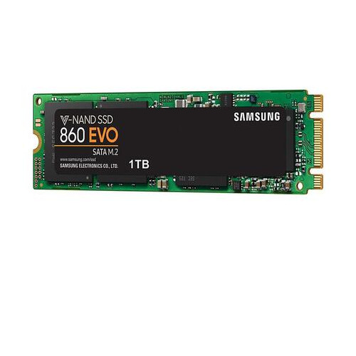 SSD накопитель 1TB Samsung 860 EVO M.2 2280 SATAIII MLC (MZ-N6E1T0BW) фото №3