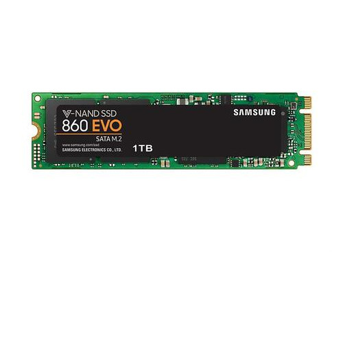 SSD накопитель 1TB Samsung 860 EVO M.2 2280 SATAIII MLC (MZ-N6E1T0BW) фото №1