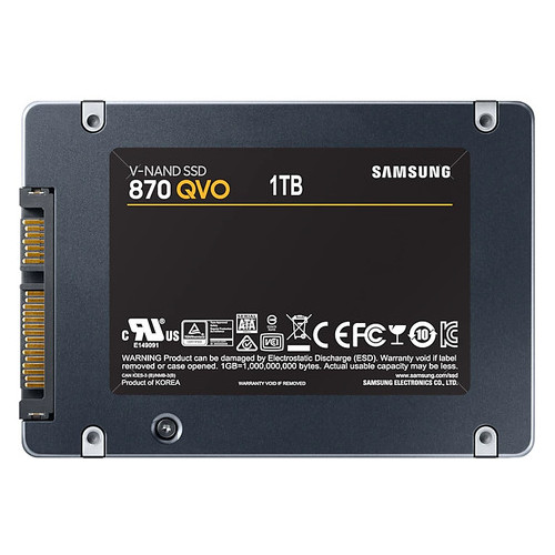 Твердотельный накопитель SSD 2.5 Samsung 870 QVO 1TB SATA V5 (9X Layer) QLC фото №2