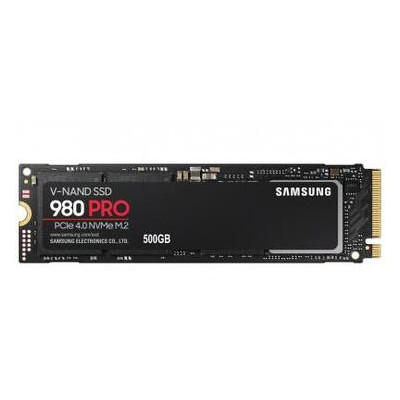 Твердотільний накопичувач SSD M.2 Samsung 980 PRO 500GB NVMe PCIe 4.0 4x 2280 3-bit MLC (MZ-V8P500BW) фото №1