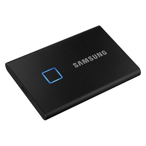 Накопитель внешний SSD 2.5 USB 500GB Samsung T7 Touch Black (MU-PC500K/WW) фото №2