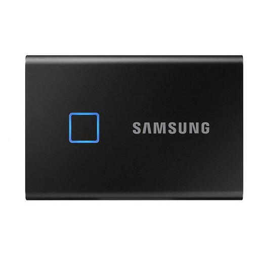 Накопитель внешний SSD 2.5 USB 500GB Samsung T7 Touch Black (MU-PC500K/WW) фото №1