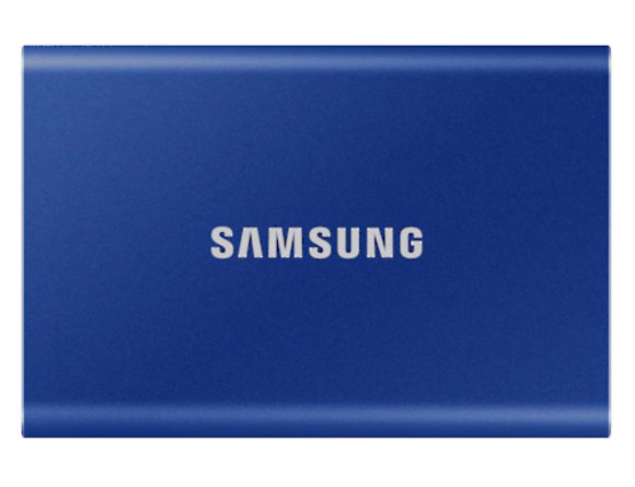 SSD накопичувач Samsung T7 1TB Indigo Blue (MU-PC1T0H/WW) фото №2